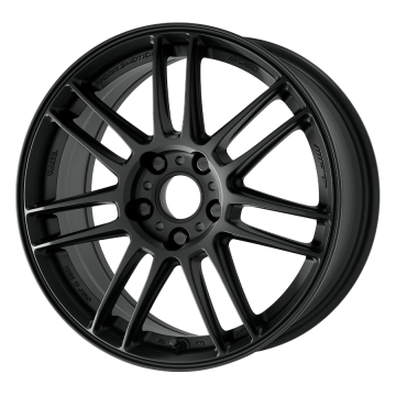 Work Emotion ZR7 Wheel (Semi Concave) - 17x7.0 / Offset +38 / 4x100 (Matte Black)