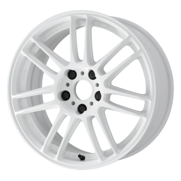 Work Emotion ZR7 Wheel (Semi Concave) - 17x7.0 / Offset +38 / 4x100 (Titanium White)