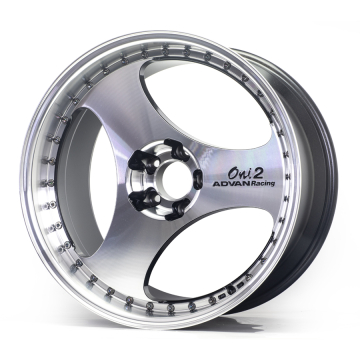 Advan Oni2 Progressive Wheel (STD) - 20x8.5 / Offset +33 / 5x114.3 (Machining & Diamond Cut)