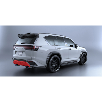 Artisan Spirits Sports Line Black Label Rear Center Spoiler 3 Piece Set (CFRP) - Lexus LX600 F Sport (VJA310) 2022+