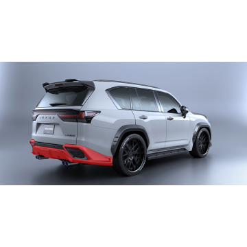Artisan Spirits Sports Line Black Label Rear Under Spoiler 5 Piece Set (CFRP) - Lexus LX600 F Sport (VJA310) 2022+