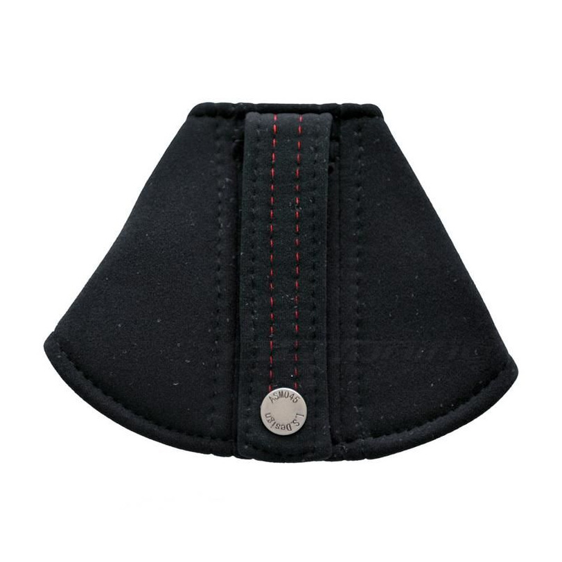 Evasive Motorsports: ASM Shoulder Cover - Black Kamui Fabric / Red