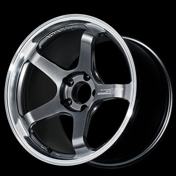 Advan GT Beyond Wheel (Concave 4) - 17x10.0 / Offset +35 / 5x114.3 (Machining & Hyper Platinum Black)