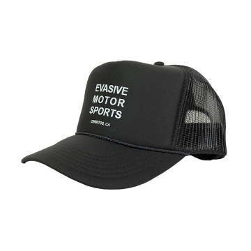 Evasive Motorsports Adjustable Trucker Hat - Grey / White