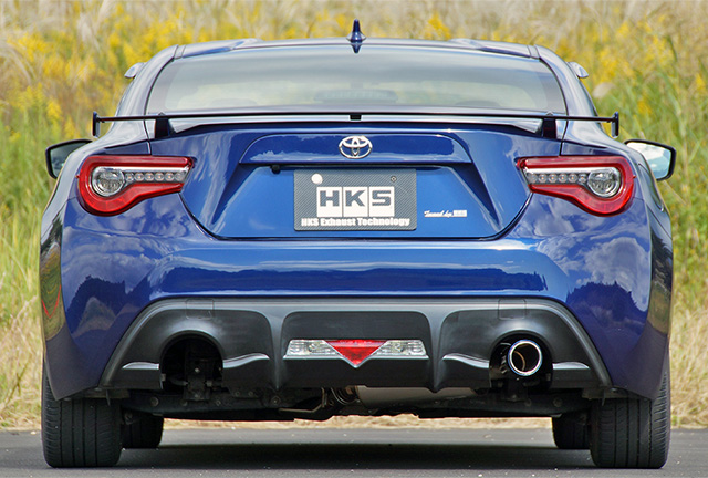 ZN6 ZC6 86 BRZ HKS hi-power spec.LⅡ 左右リア HKS Hi-Power Spec L II Muffler Exhaust System Dual Outlet