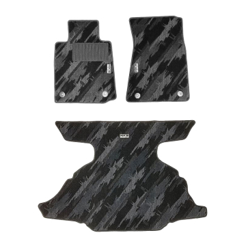 HKS Floor Mat (Monotone Oil Color - 3 Piece Set) - Nissan 400Z RZ34 LHD 2023+