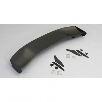 J's Racing 3D GT Wing (Type 1 / Wet Carbon / 1390mm / Low Mount) - Honda S2000 00-09