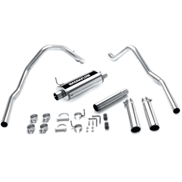 Magnaflow Street Series Cat-Back Exhaust - Dodge Dakota Base, Sport V6 3.9L / V8 5.2L 97-99
