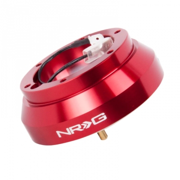 NRG Short Hub (Red) - Nissan 240SX S13 89-94 / 300ZX 90+ / 200SX 90+ / Skyline R32 89-94 (Non Hicas)