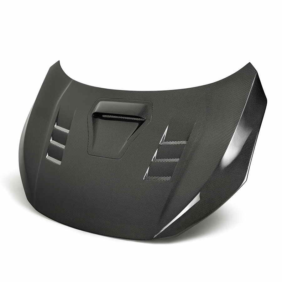 Evasive Motorsports Seibon TSStyle Carbon Fiber Hood Honda Civic