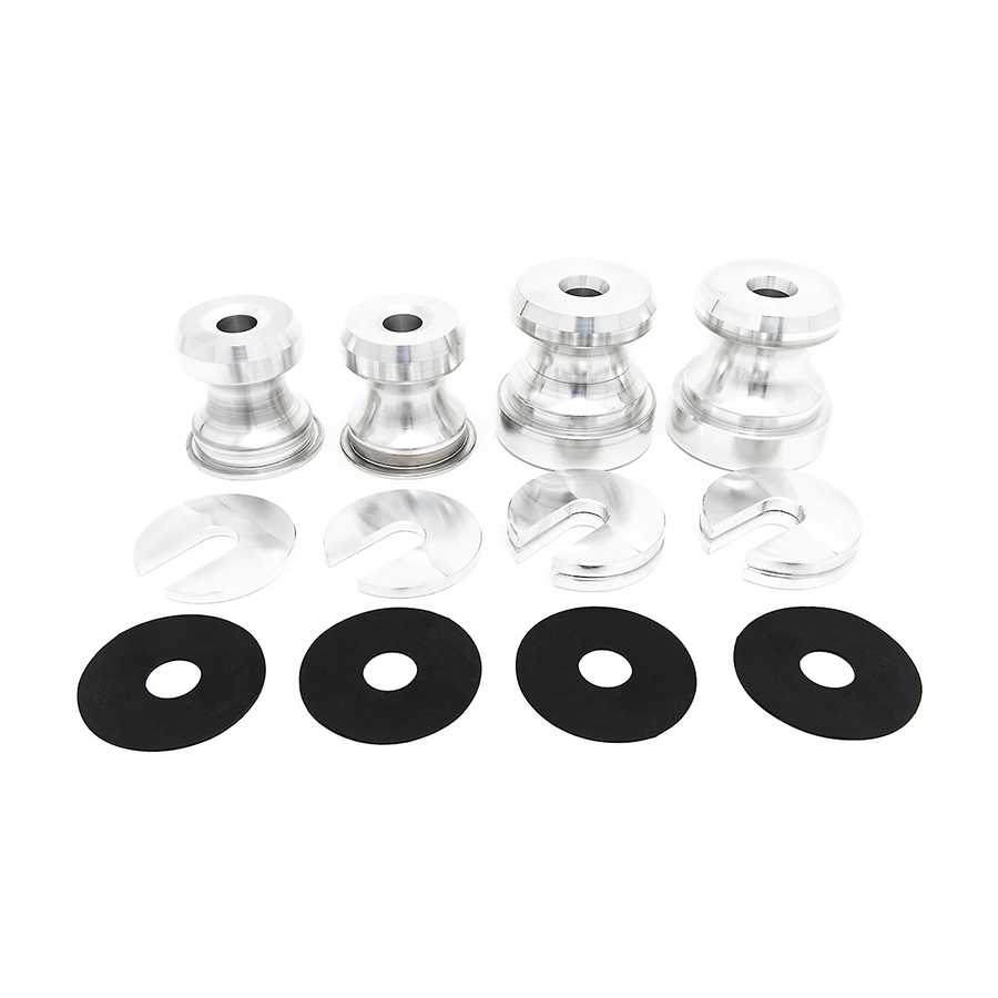 SuperPro Front Shock Absorber Lower Bushing Kit | 2003-2009 Nissan 350Z / Infiniti G35 (SPF3299K) main image 1