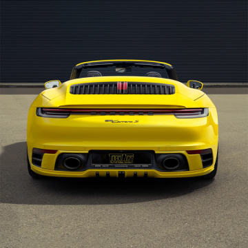 TECHART Diffusor Add-On - Porsche 992 Carrera Coupe / Cabrio with Standard Rear Apron