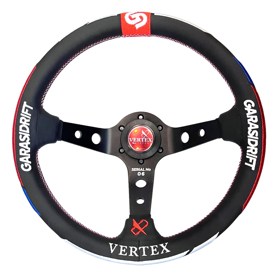 VERTEX RAYS VOLK RACINGタイプ 330mm ディープ Vertex x Shibata