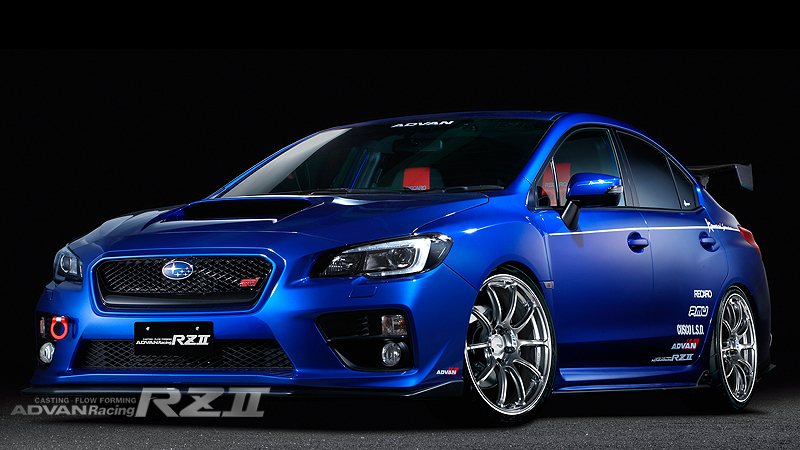 Evasive Motorsports: Advan RZII Wheel (Set of 4) - 17x8.0 +54