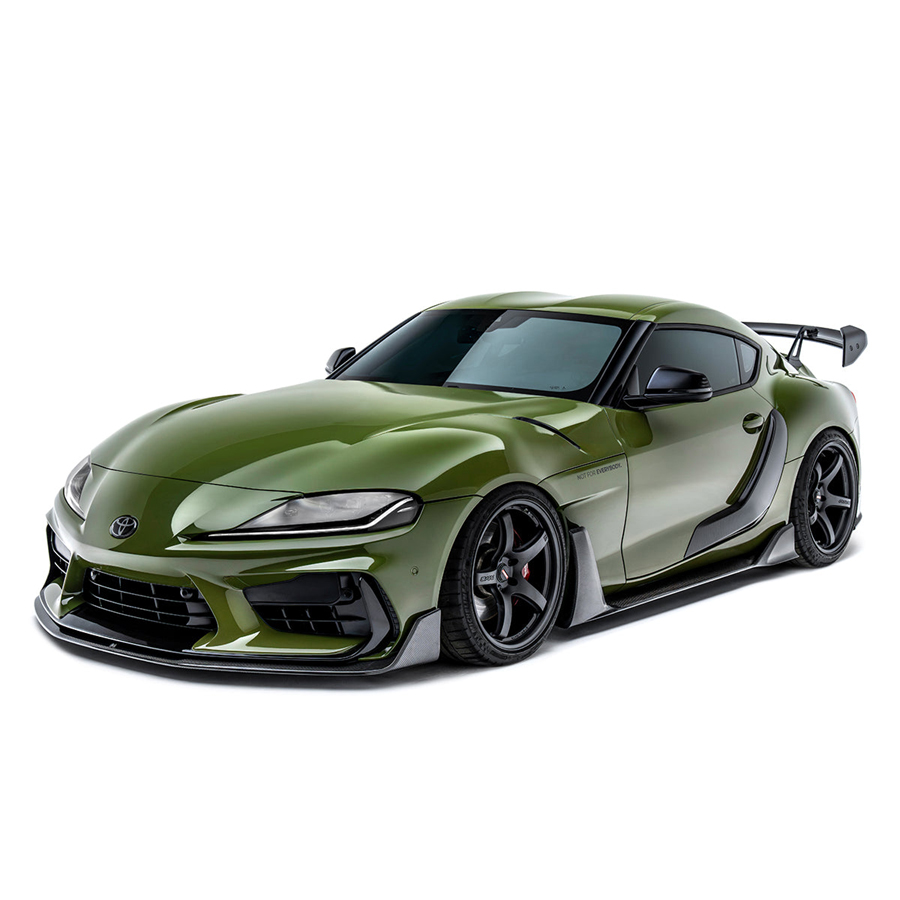 Evasive Motorsports: ADRO Carbon Fiber Door Garnish - Toyota Supra