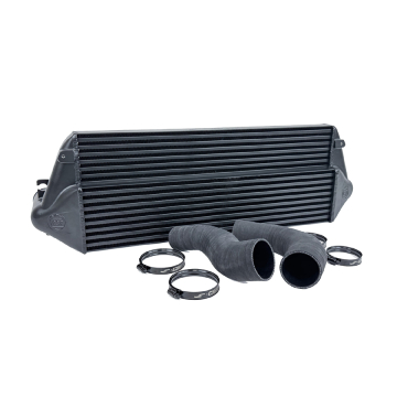 CSF Racing Stepped Core Intercooler System (Black) - Toyota GR Corolla 2023+