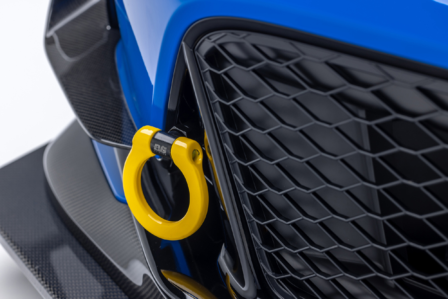 Evasive Motorsports: EVS Tuning Front Tow Hook (Yellow) - Honda