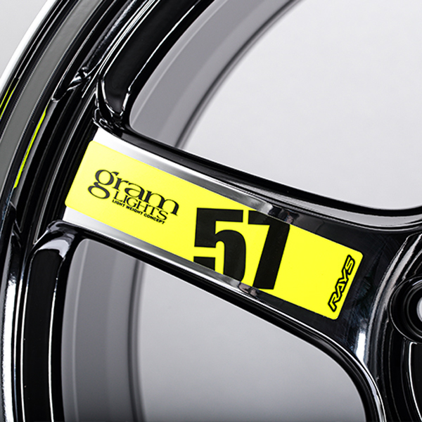 Evasive Motorsports: Gram Lights 57CR Limited RBC Wheel (Face 3