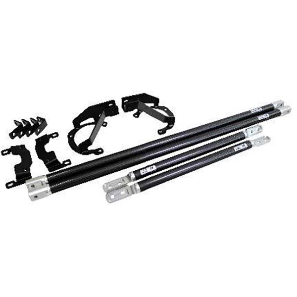 Evasive Motorsports: HKS Carbon Brace (Full Set - Front and Rear