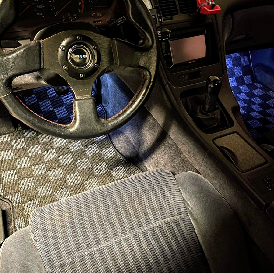 Evasive Motorsports: Phase 2 Motortrend Checkered Race Floor Mats