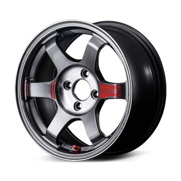 Volk Racing TE37 Saga SL Wheel (Face 2) - 15x7.0 / Offset +25 / 4x100 (Pressed Graphite)