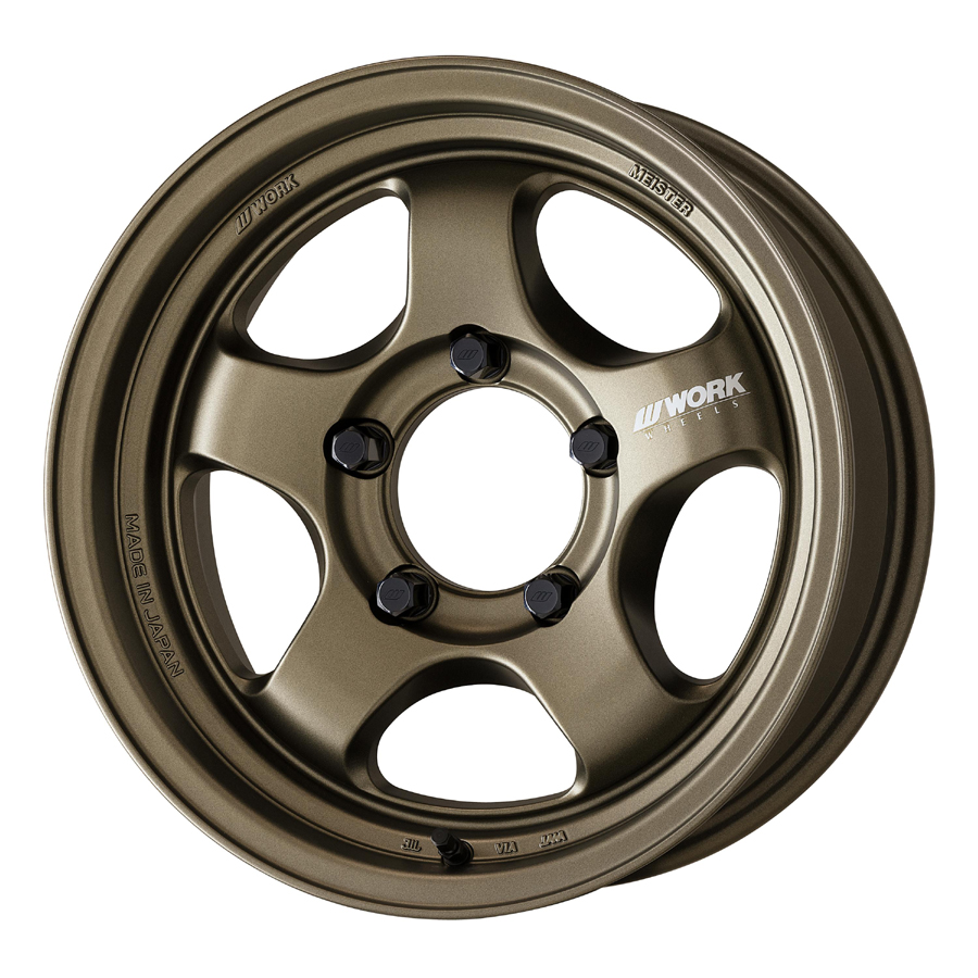 WORK MEISTER S1 16インチ WORK 16インチ 8.0J インセット-25 5-150 マットブラック WORK MEISTER