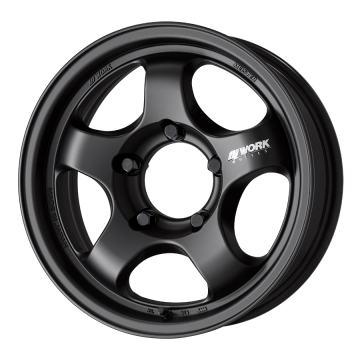 Work Meister S1 SUV Wheel - 16x5.5 / Offset 0 / 5x139.7 (Matte Black)