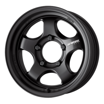 Work Meister S1 SUV Wheel - 16x6.0 / Offset -5 / 5x139.7 (Matte Black)