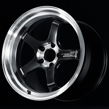 Advan GT Beyond-R Wheel (Concave-1) - 18x8.5 / Offset +45 / 5x114.3 (Diamond Cut & Dark Platinum Black)