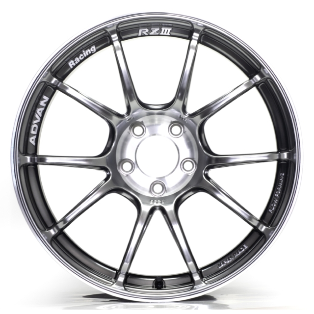 ADVAN Racing RZ 18インチ4本　PCD114.3 Evasive Motorsports: Advan RZIII Wheel (STD Face) - 18x8.0