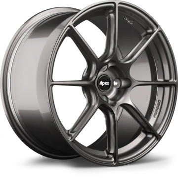APEX Forged SM-8RS Wheel - 17x10.0 / Offset +43 / 4x100 / 54.1mm Bore (Anthracite)