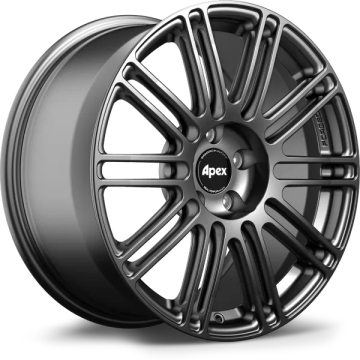 APEX Forged TC-10RT Wheel - 18x8.5 / Offset +43 / 5x112 / 57.1mm Bore (Race Silver)