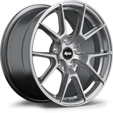APEX Flow Formed VS-5 Wheel - 17x8.5 / Offset +23 / 5x114.3 / 60.1mm Bore (Hyper Black)