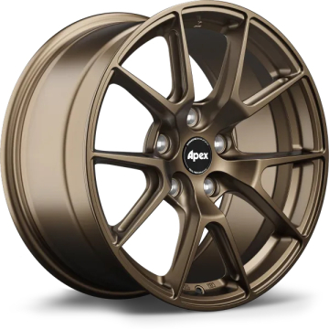 APEX Flow Formed VS-5 Wheel - 17x10.0 / Offset +48 / 5x114.3 / 70.1mm Bore (Satin Bronze)