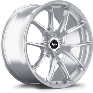 APEX Forged VS-5RX Wheel - 19x9.5 / Offset +33 / 5x114.3 / 64.1mm Bore (Brushed Clear)