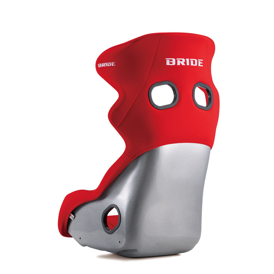 Evasive Motorsports: Bride Xero RS Plus Seat - Red / FRP Silver Shell