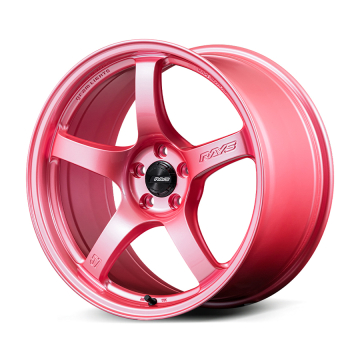 Gram Lights 57CR Wheel - 18x8.5 / Offset +45 / 5x100 (Sakura Pink)