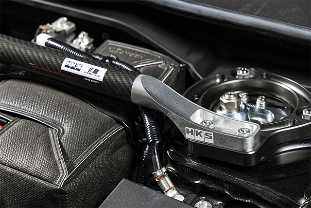 Evasive Motorsports: HKS Carbon Brace (Front) - Honda Civic Type R 