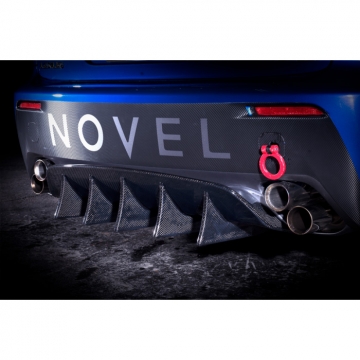 Novel Racing Rear Diffuser (Carbon) - Lexus IS-F 08-14