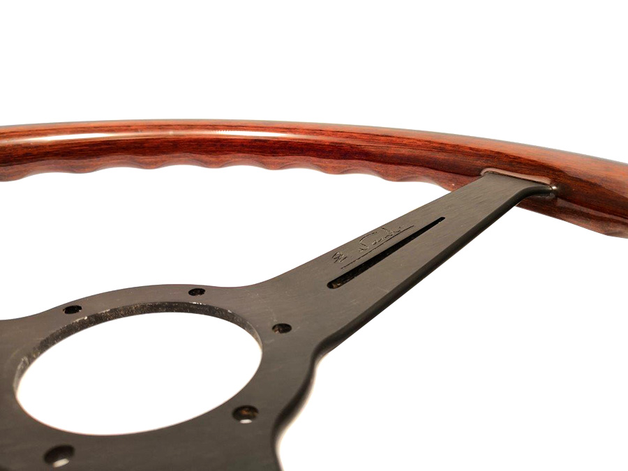 Evasive Motorsports: Nardi Classic - 360mm (Wood / Black Spoke)