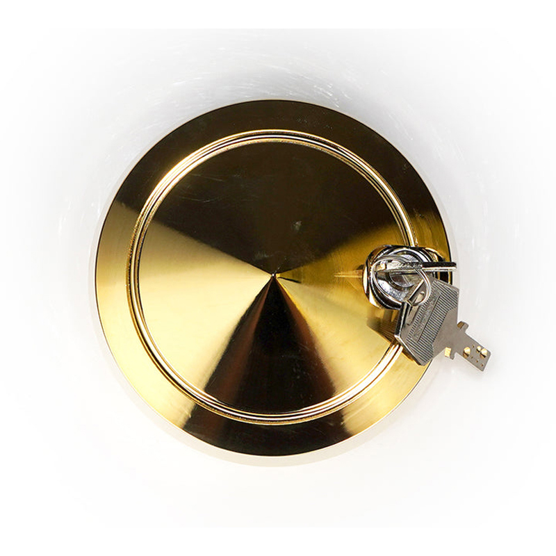 Evasive Motorsports: NRG Spinning Quick Release Lock - Chrome Gold