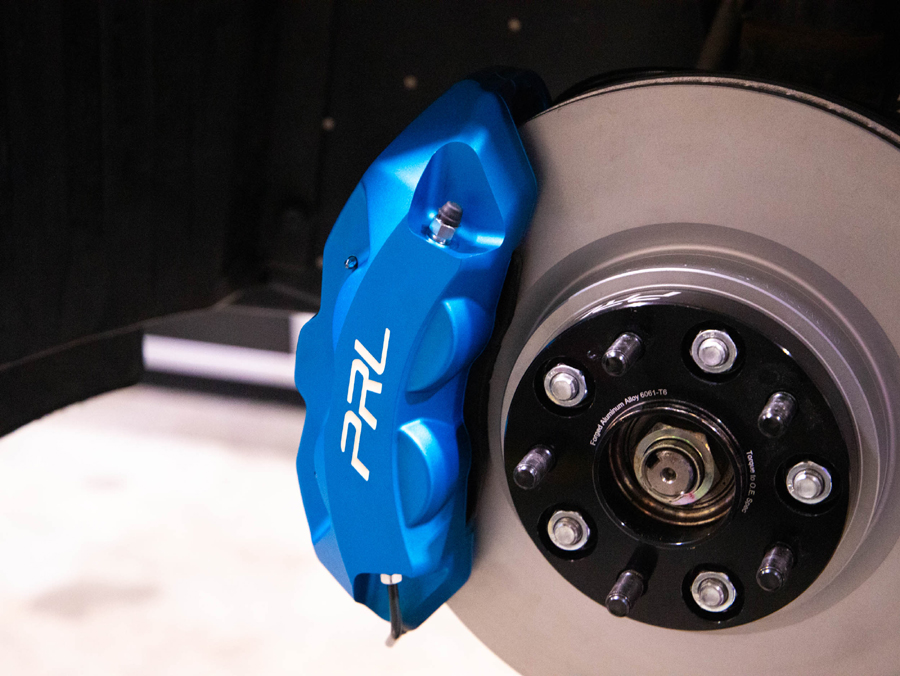 Evasive Motorsports: PRL 4-Piston Brake Caliper Kit (Satin Blue