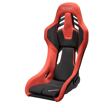 Recaro RSS BK Seat (Standard / FRP) - Kamui Red / Brilliant Mesh Black