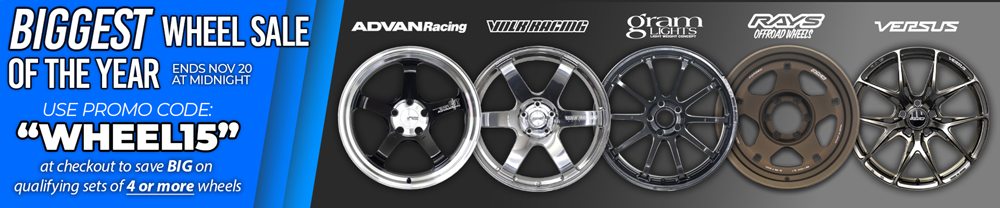 Advan / Volk / Gram Lights / Rays Off Road / Versus Wheel Sale