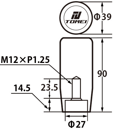 Evasive Motorsports: Tomei Duracon Shift Knob (Type-L / 90mm