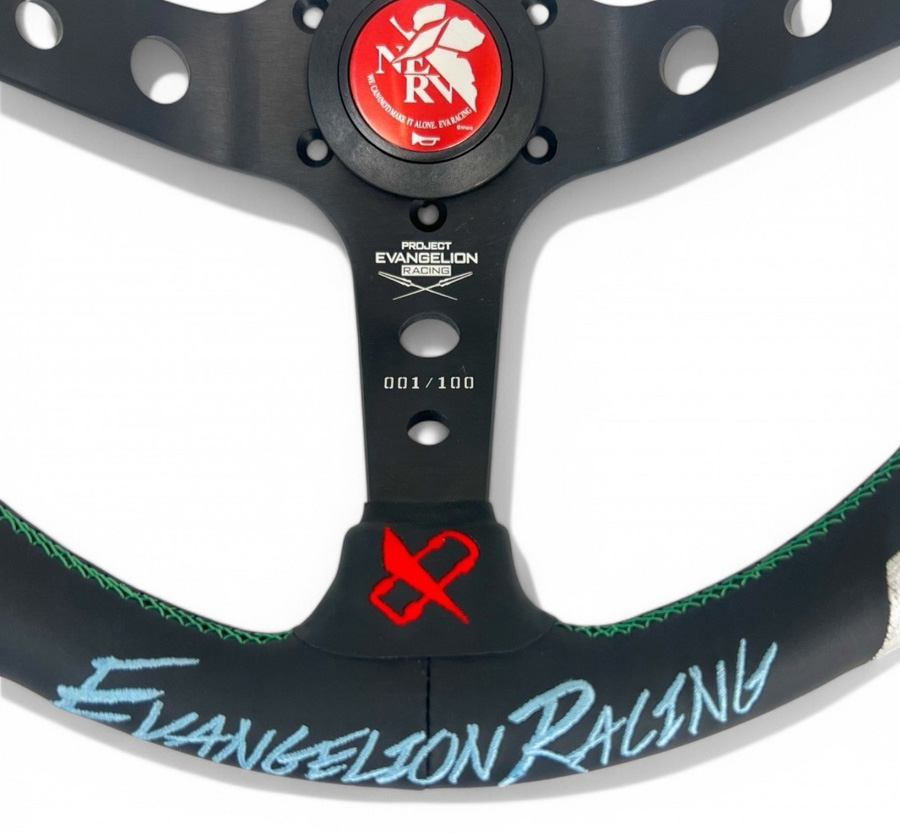 Evasive Motorsports: Vertex x Evangelion Racing Steering Wheel