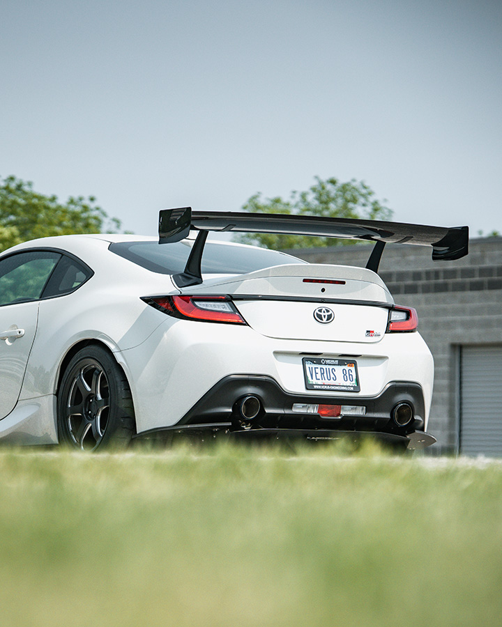 Evasive Motorsports: Verus Engineering UCW Swan Neck Rear Wing Kit