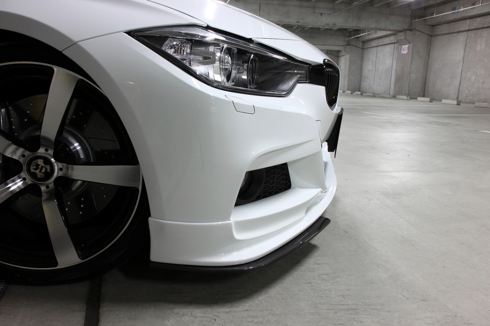 Evasive Motorsports 3d Design Front Lip Spoiler Bmw 3 Series F30 M Sport