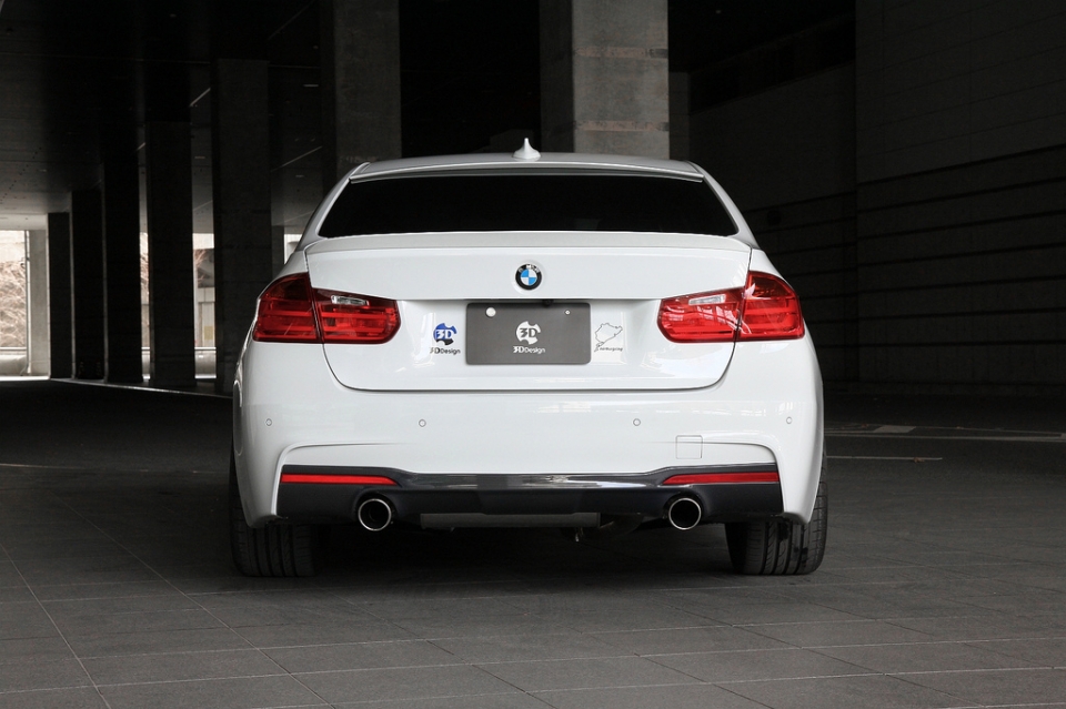 Evasive Motorsports 3d Design Rear Diffuser Bmw F30 F31 M Sport 335i