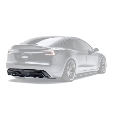 ADRO Carbon Fiber Rear Diffuser - Tesla Model 3 Highland 2024+